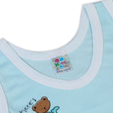 Newborn Boys Sando Suit - Sky Blue, Newborn Boys Sets & Suits, Chase Value, Chase Value