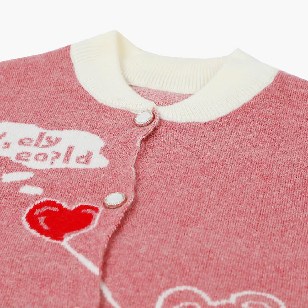 Newborn Girls Sweater - Dark Pink, Newborn Girls Winterwear, Chase Value, Chase Value