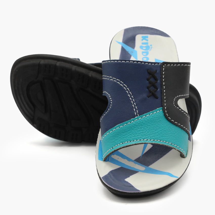 Boys Slipper - Blue, Boys Slippers, Chase Value, Chase Value