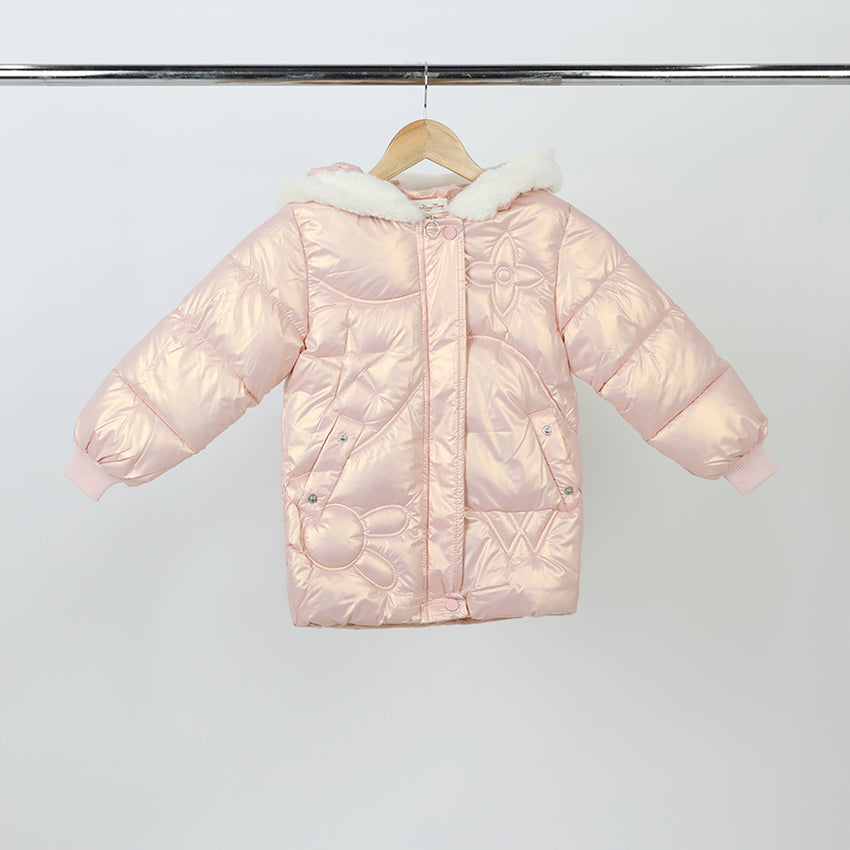 Girls Jacket - Baby Pink, Girls Jackets, Chase Value, Chase Value