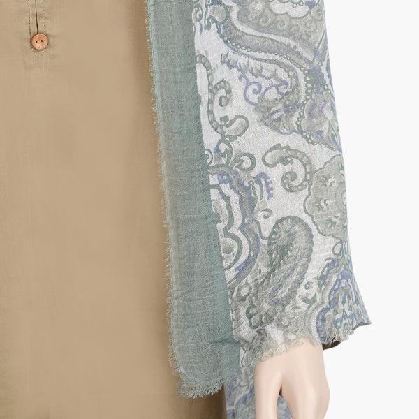 Women's Printed Scarf - Sea Green, Women Shawls & Scarves, Chase Value, Chase Value