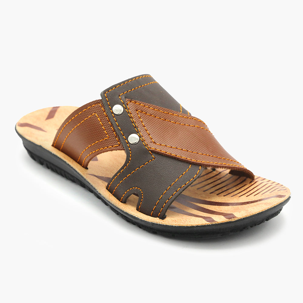 Boys Slipper - Brown, Boys Slippers, Chase Value, Chase Value