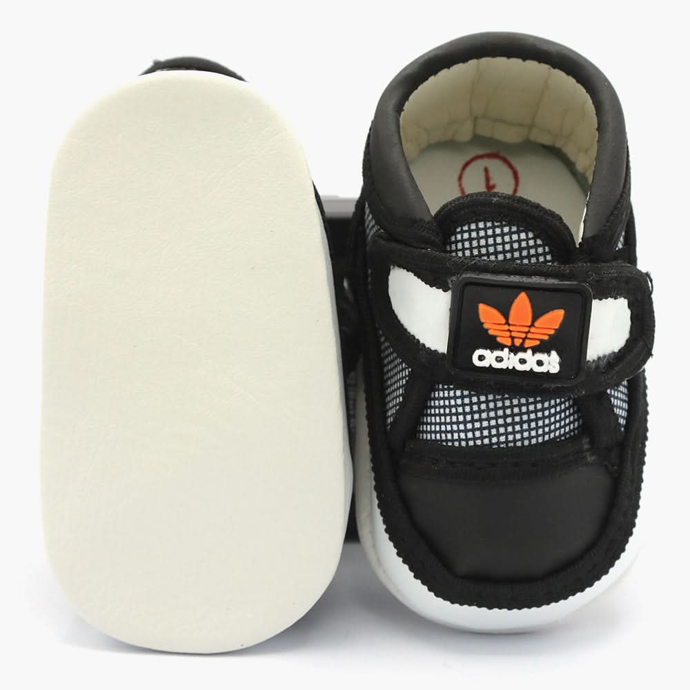 Newborn Boys Shoes - Black, Newborn Caps, Shoes & Socks, Chase Value, Chase Value