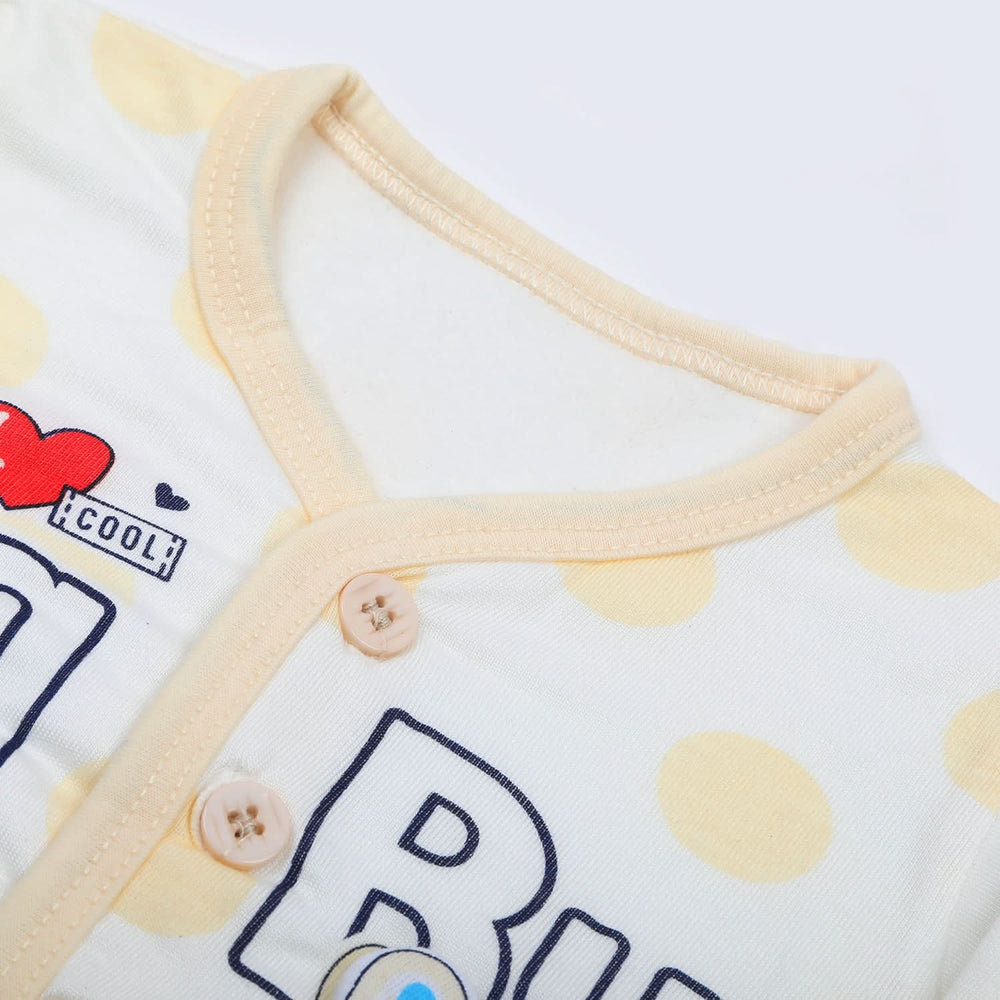 Newborn Girls Full Sleeves Suit - Fawn, Newborn Girls Sets & Suits, Chase Value, Chase Value