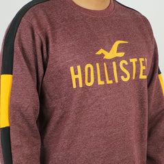 Men's Sweat Shirt - Maroon, Men's Sweater & Sweat Shirts, Chase Value, Chase Value