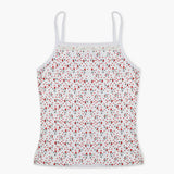Girls Printed Shameez - White, Girls Shameez Camisole & Biddies, Chase Value, Chase Value