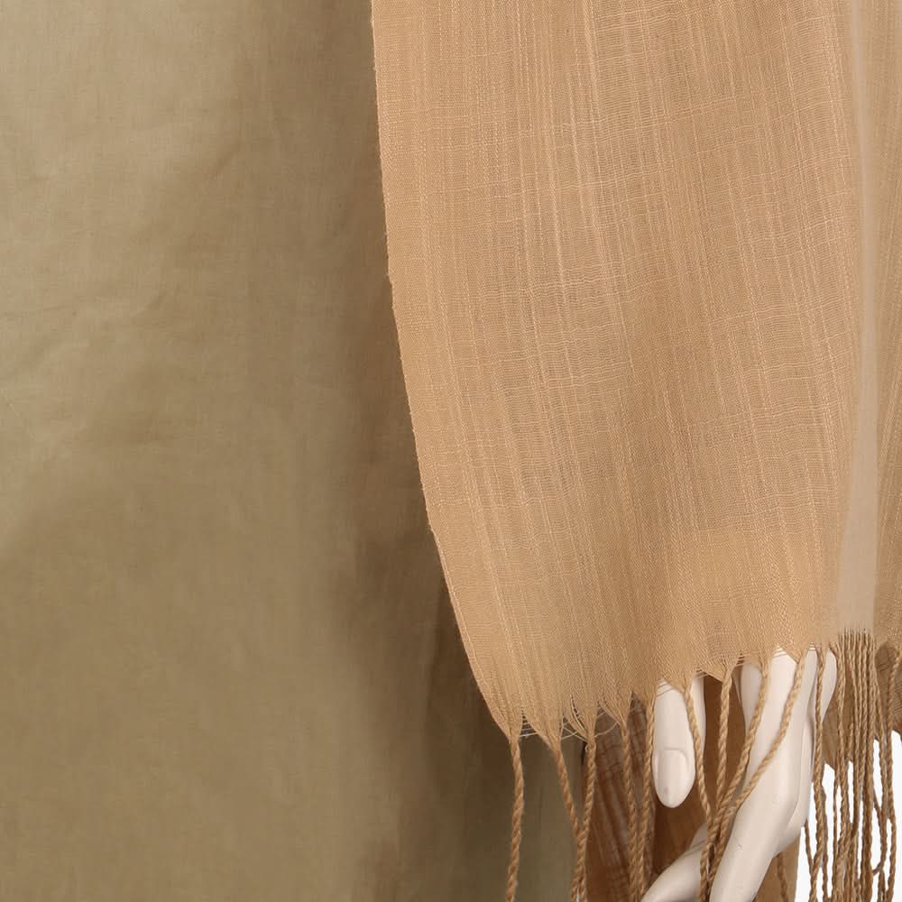 Women's Turkish Scarf - Light Brown, Women Shawls & Scarves, Chase Value, Chase Value