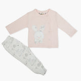 Newborn Girls Full Sleeves Suit - Light Pink, Newborn Girls Winterwear, Chase Value, Chase Value