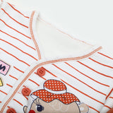 Newborn Girls Full Sleeves Suit - Rust, Newborn Girls Sets & Suits, Chase Value, Chase Value