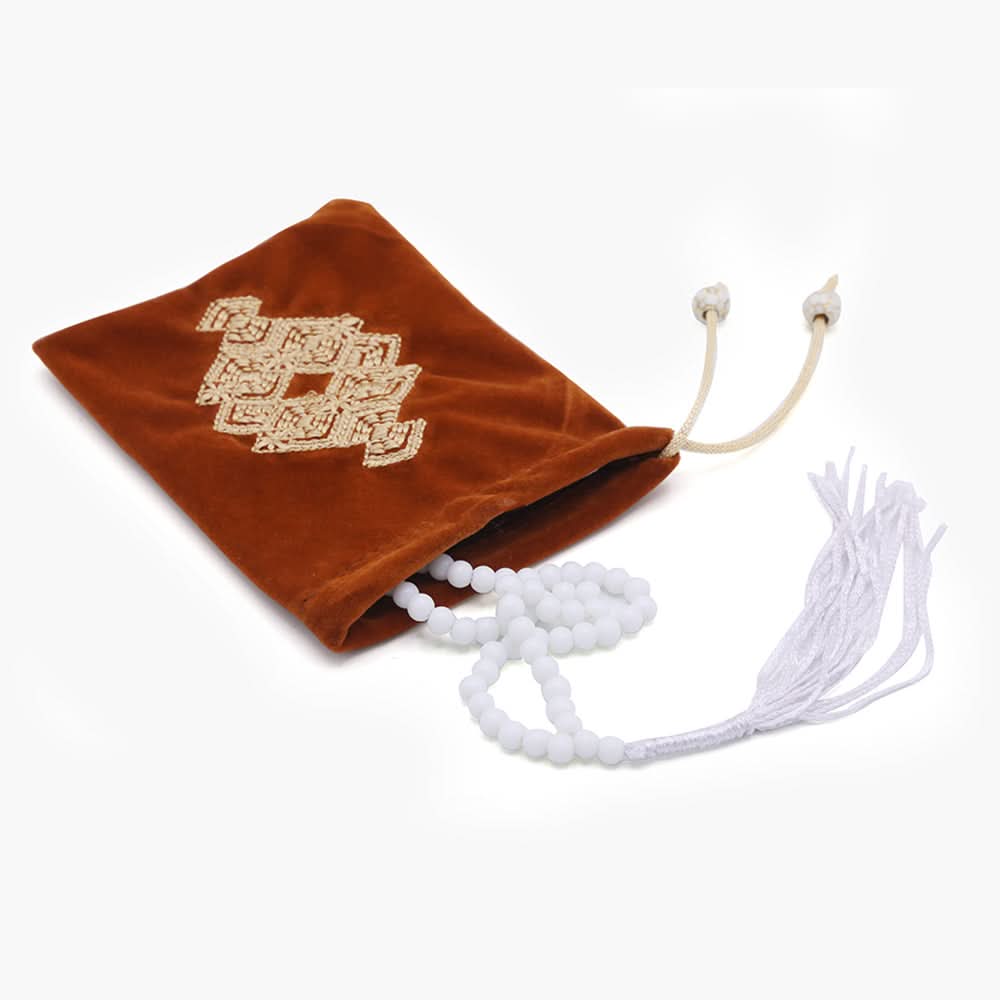 Tasbih With Pouch - Brown, Home Accessories, Chase Value, Chase Value