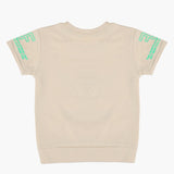 Boys Half Sleeves T-Shirt - Fawn, Boys T-Shirts, Chase Value, Chase Value