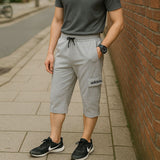 Men's Fancy Cargo 3QTR -Light Grey, Men's Shorts, Chase Value, Chase Value