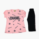 Girls Half Sleeves Suit - Light Pink, Girls Suits, Chase Value, Chase Value