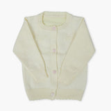 Newborn Girls Sweater - Lemon, Newborn Girls Winterwear, Chase Value, Chase Value