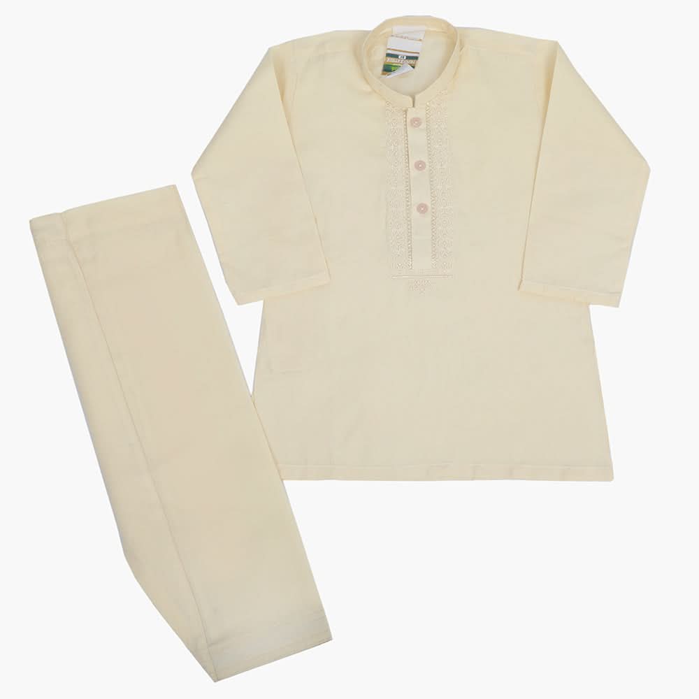 Boys Shalwar Suit - Cream, Boys Shalwar Kameez, Chase Value, Chase Value