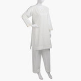 Women's Embroidered 2Pcs Suit - Off White, Women Shalwar Suits, Chase Value, Chase Value
