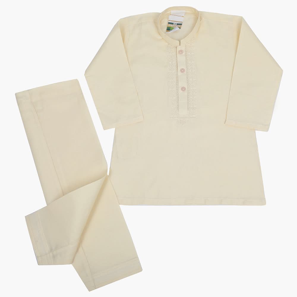 Boys Shalwar Suit - Cream, Boys Shalwar Kameez, Chase Value, Chase Value
