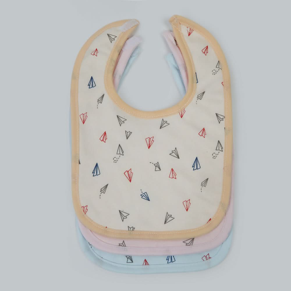 Valuable Velcro Bib Pack Of 3 - Multi, Feeding Supplies, Chase value, Chase Value