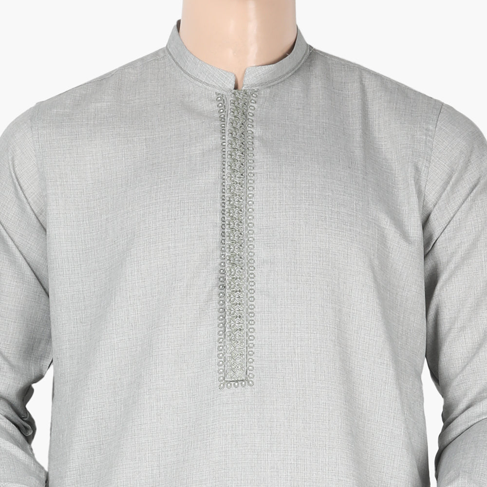 Eminent Men's Trim Fit Shalwar Suit - Olive Green, Men's Shalwar Kameez, Eminent, Chase Value