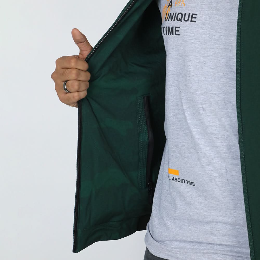 Men's Reversible Jacket - Dark Green/Green, Men's Jackets & Hoodies, Chase Value, Chase Value