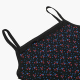 Girls Printed Shameez - Black, Girls Shameez Camisole & Biddies, Chase Value, Chase Value