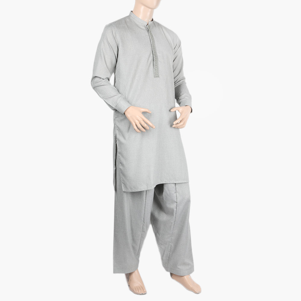 Eminent Men's Trim Fit Shalwar Suit - Olive Green, Men's Shalwar Kameez, Eminent, Chase Value