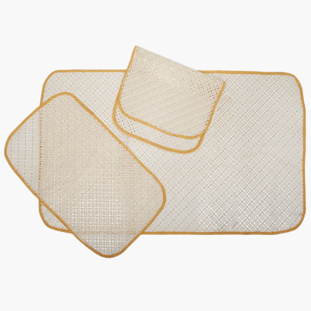 Fancy Runner & Mat 3pcs Set - C, Mats, Chase Value, Chase Value