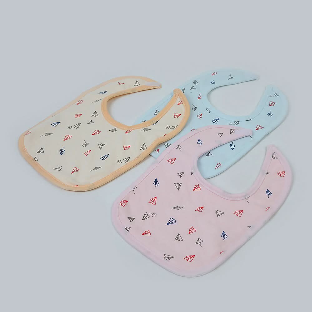 Valuable Velcro Bib Pack Of 3 - Multi, Feeding Supplies, Chase value, Chase Value