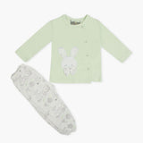 Newborn Girls Full Sleeves Suit - Green, Newborn Girls Winterwear, Chase Value, Chase Value