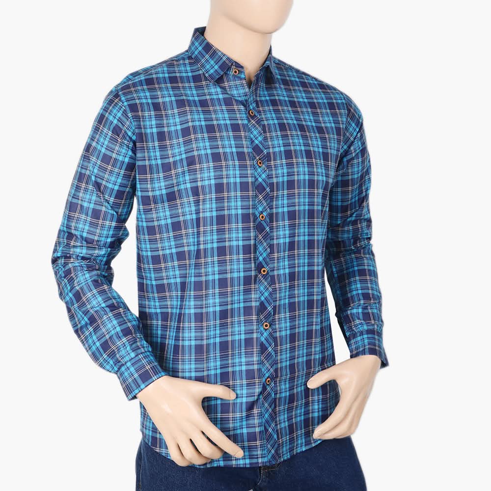 Men's Casual Shirt - Blue, Men's Shirts, Chase Value, Chase Value