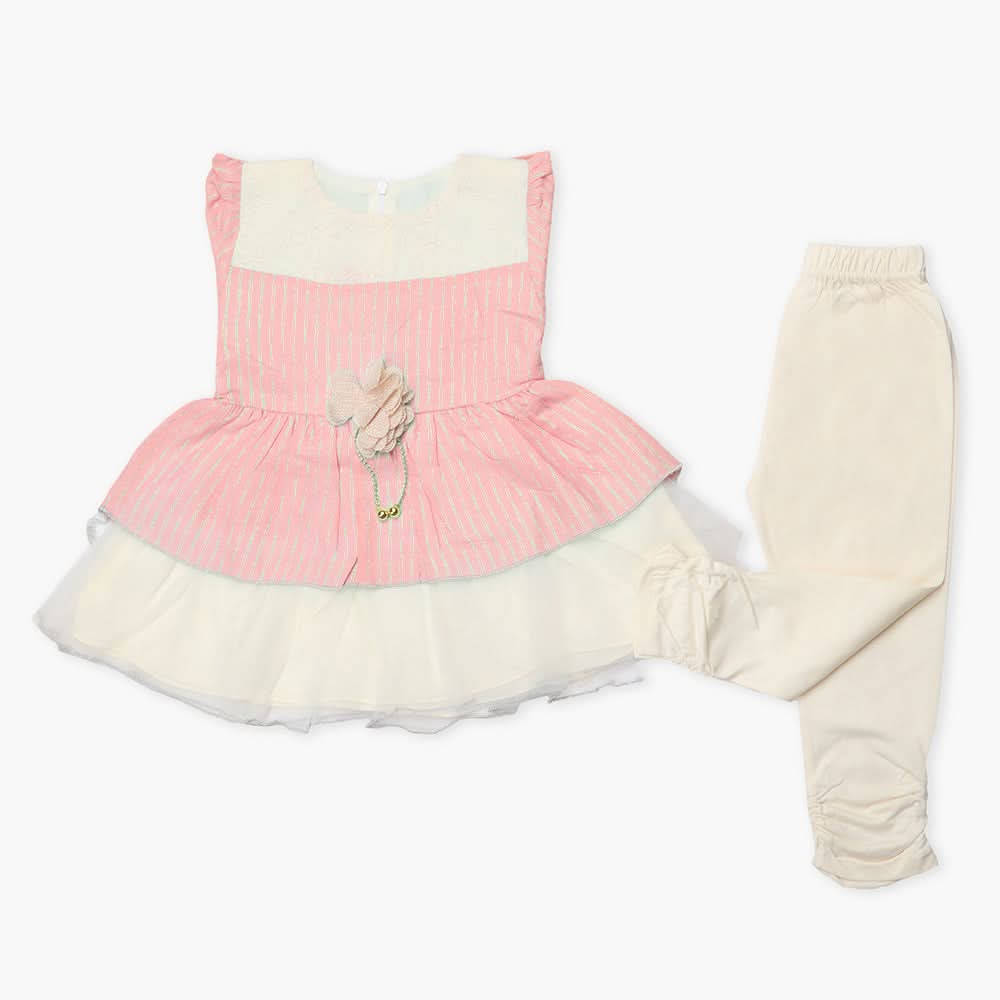 Girls Tights Suit - Pink, Girls Suits, Chase Value, Chase Value