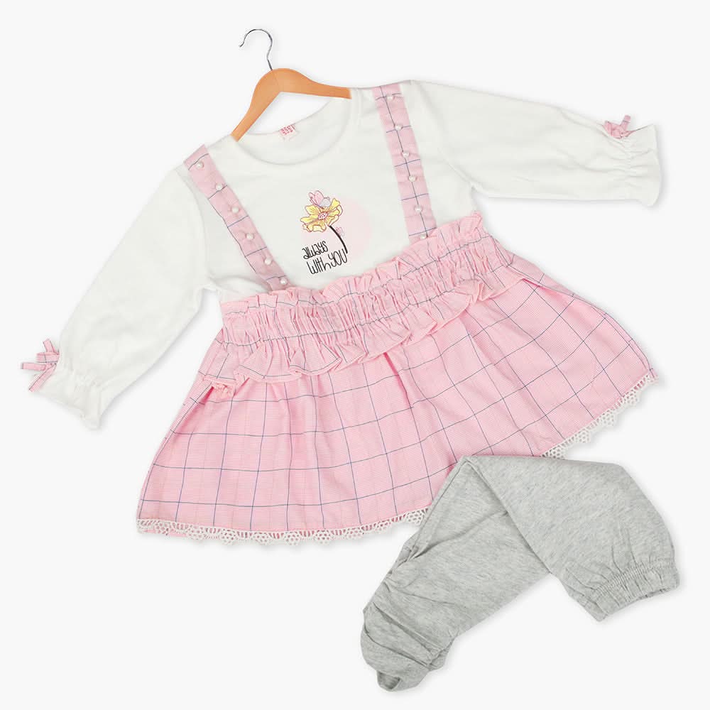 Newborn Girls Suit  - Light Pink, Newborn Girls Sets & Suits, Chase Value, Chase Value