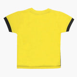 Boys Half Sleeves T-Shirt - Yellow, Boys T-Shirts, Chase Value, Chase Value