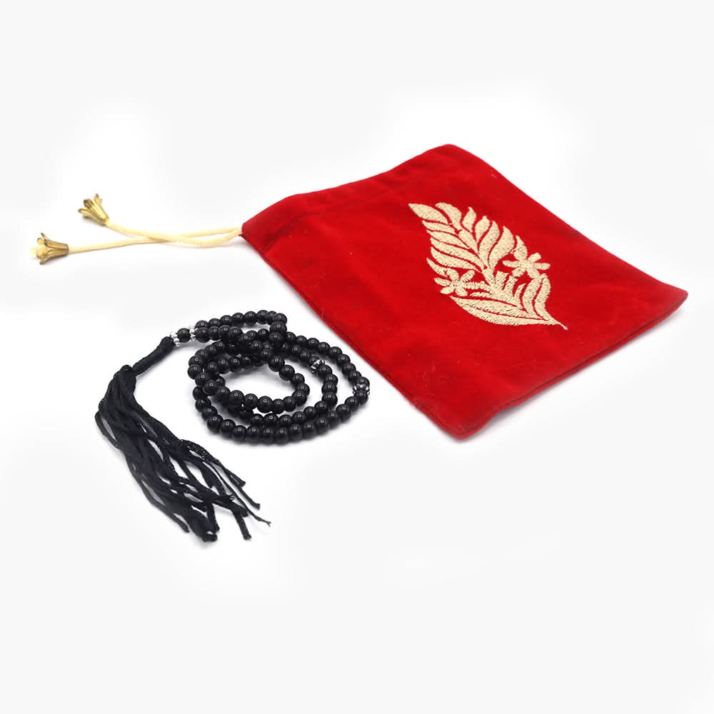 Tasbih With Pouch - Red, Home Accessories, Chase Value, Chase Value