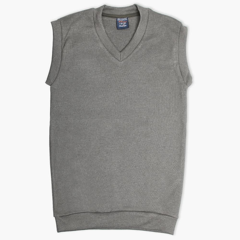 Boys Sleevesless Sweater - Dark Grey, Boys Sweaters, Chase Value, Chase Value