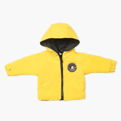 Newborn Boys Jacket - Yellow, Newborn Boys Winterwear, Chase Value, Chase Value