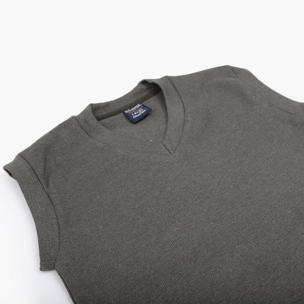 Boys Sleevesless Sweater - Dark Grey, Boys Sweaters, Chase Value, Chase Value
