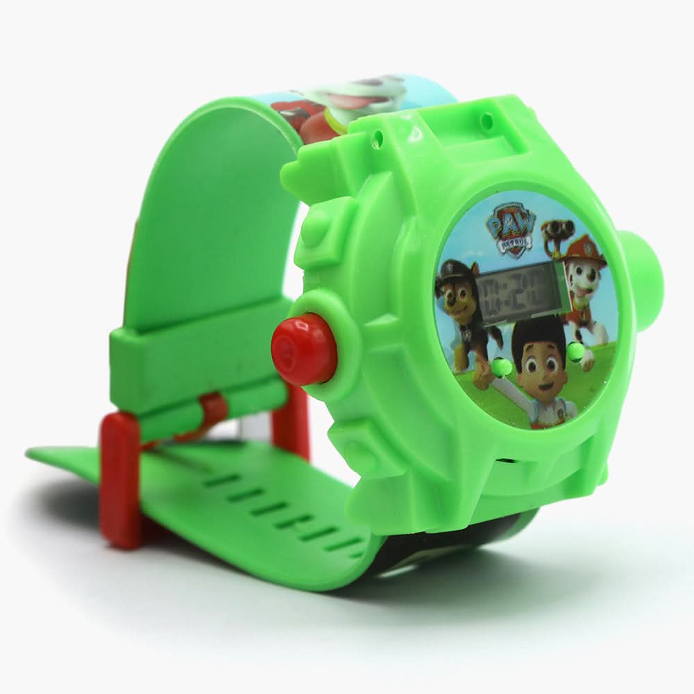 Kids Projector Watch - Green, Boys Watches, Chase Value, Chase Value