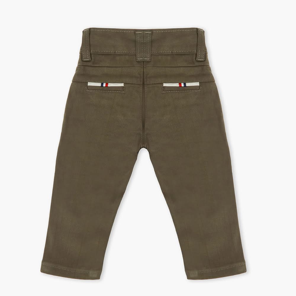 Newborn Boys Cotton Pant - Dark Brown, Newborn Boys Shorts & Pants, Chase Value, Chase Value