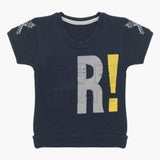 Boys Half Sleeves T-Shirt - Dark Blue, Boys T-Shirts, Chase Value, Chase Value