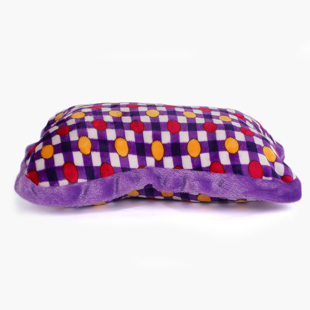 Dotted Fluffy Pillow - Purple, Cushions & Pillows, Chase Value, Chase Value