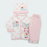 Newborn Girls Full Sleeves Suit - Light Pink, Newborn Girls Sets & Suits, Chase Value, Chase Value