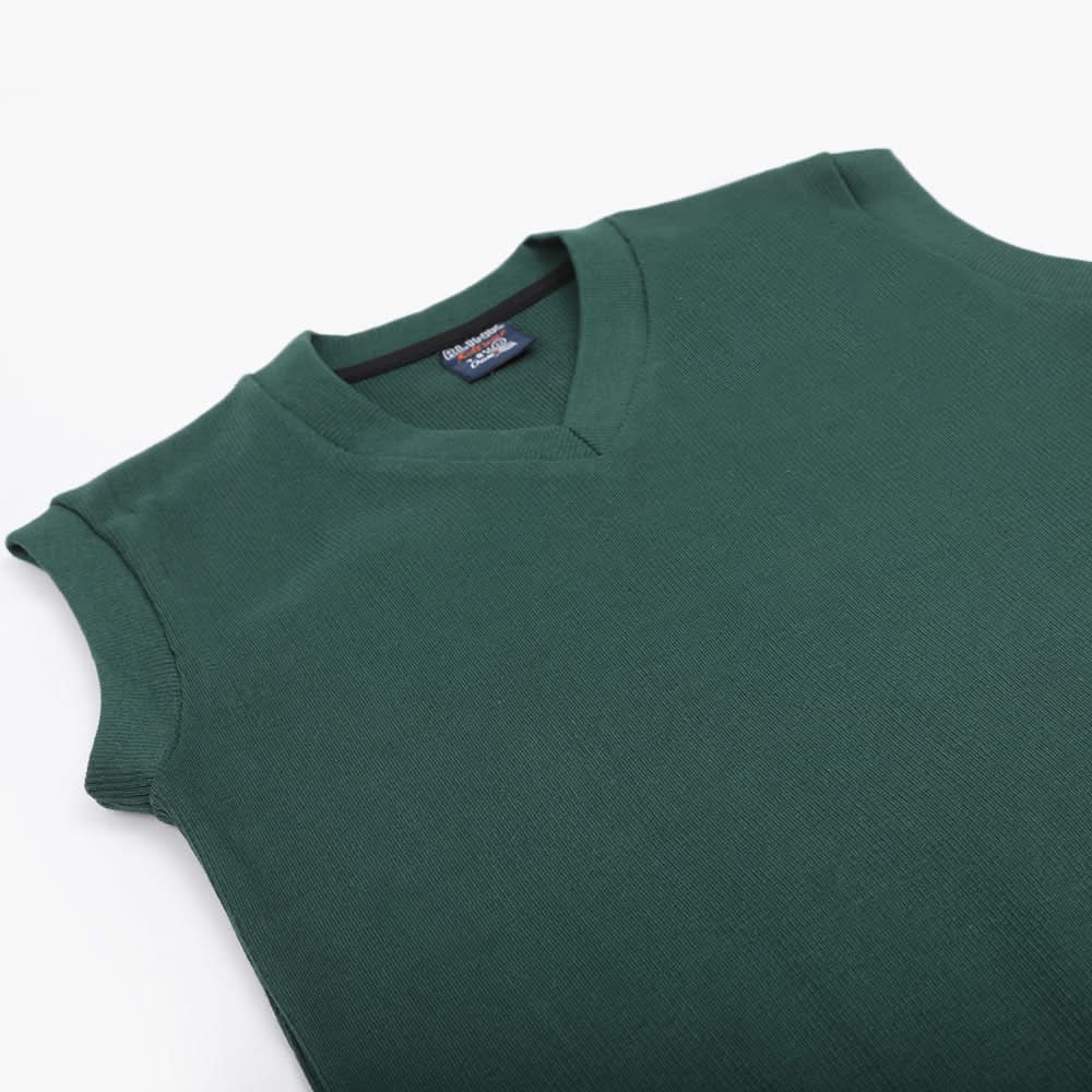 Boys Sleevesless Sweater - Green, Boys Sweaters, Chase Value, Chase Value
