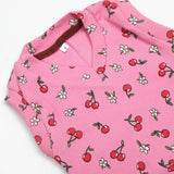 Newborn Girls Sleeveless Sweater - Dark Pink, Newborn Girls Winterwear, Chase Value, Chase Value