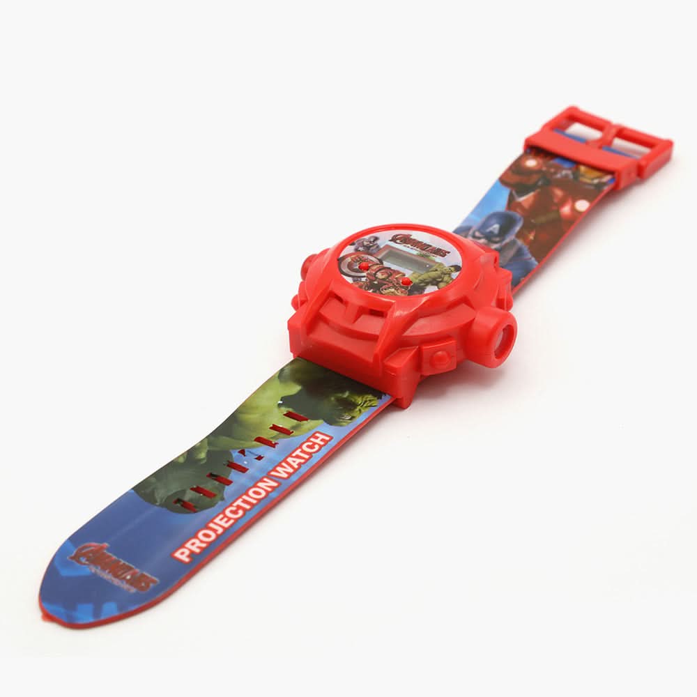 Kids Projector Watch - Red, Boys Watches, Chase Value, Chase Value