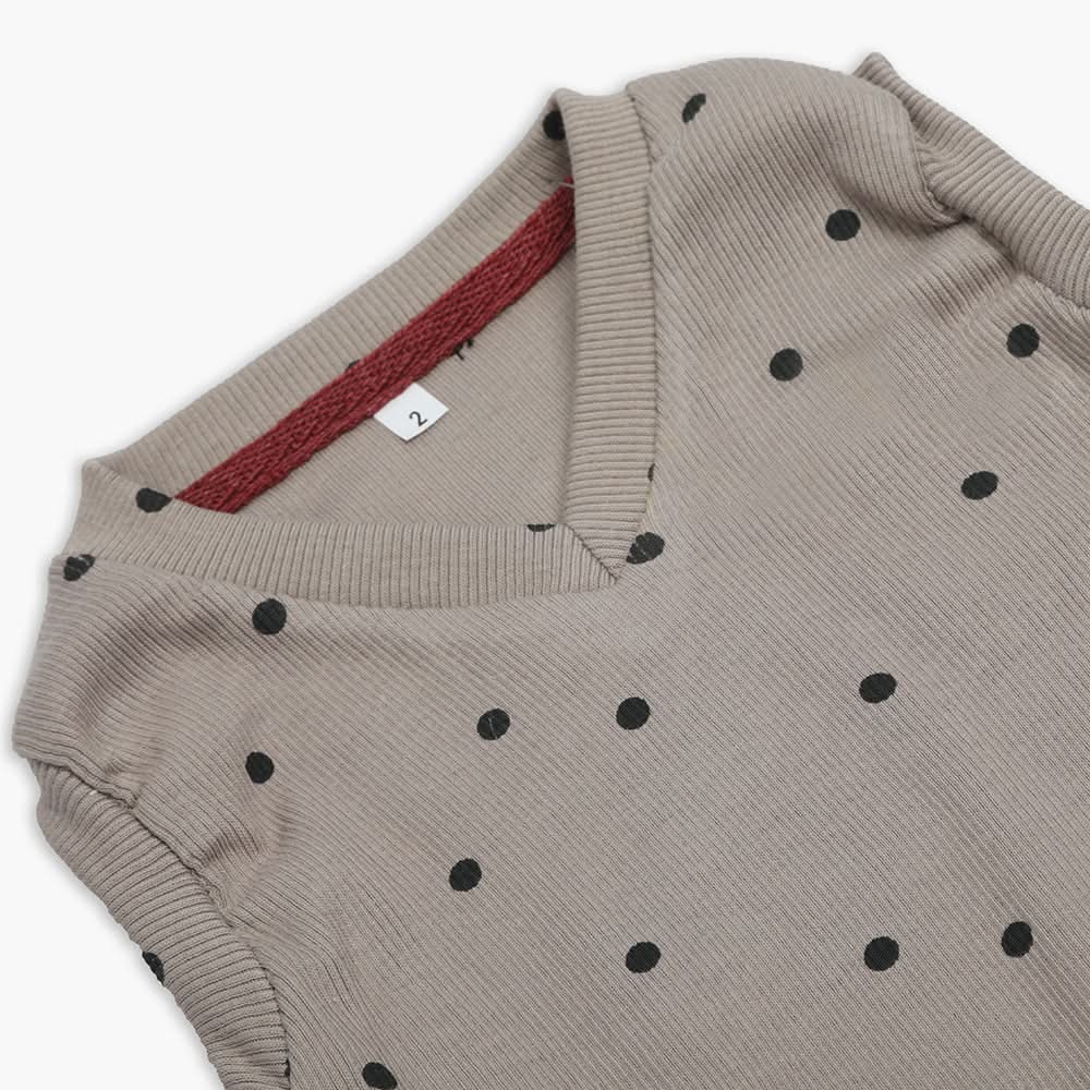 Newborn Girls Sleeveless Sweater - Light Grey, Newborn Girls Winterwear, Chase Value, Chase Value