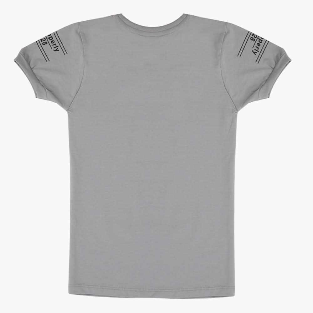 Boys Half Sleeves T-Shirt - Light Purple, Boys T-Shirts, Chase Value, Chase Value