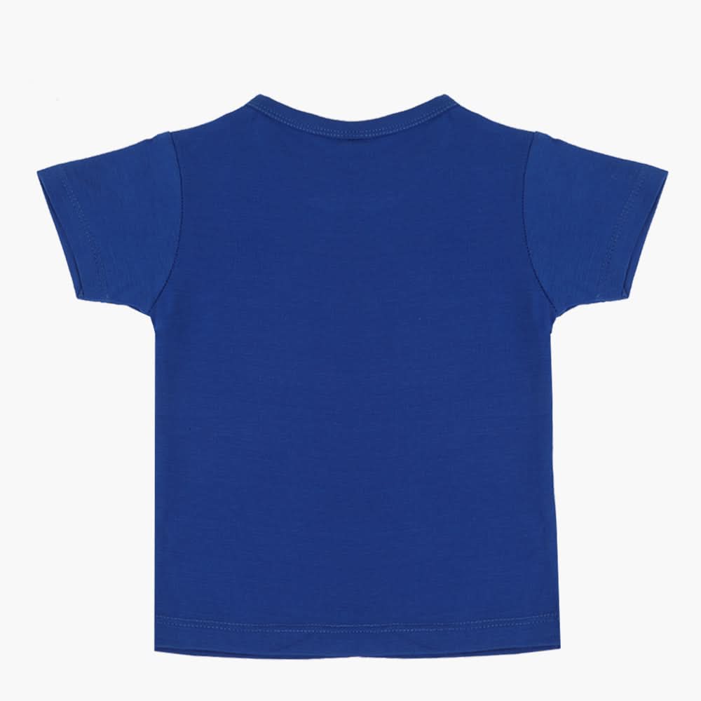 Boys Half Sleeves T-Shirt - Royal Blue, Boys T-Shirts, Chase Value, Chase Value