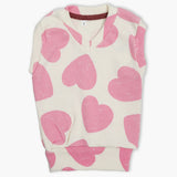 Newborn Girls Sleeveless Sweater - Light Pink, Newborn Girls Winterwear, Chase Value, Chase Value