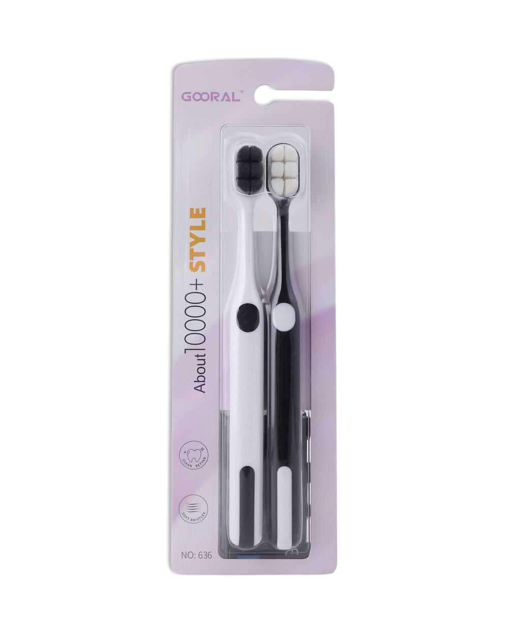 Tooth Brush - Black & White, Oral Care, Chase Value, Chase Value